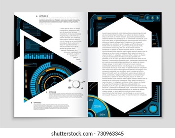Abstract vector layout background set. For art template design, list, front page, mockup brochure theme style, banner, idea, cover, booklet, print, flyer, book, blank, card, ad, sign, sheet, a4.
