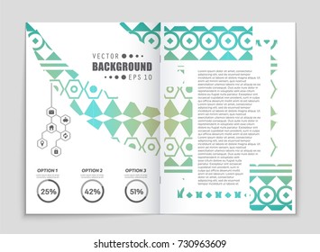 Abstract vector layout background set. For art template design, list, front page, mockup brochure theme style, banner, idea, cover, booklet, print, flyer, book, blank, card, ad, sign, sheet, a4.