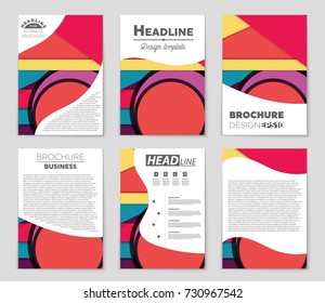 Abstract vector layout background set. For art template design, list, front page, mockup brochure theme style, banner, idea, cover, booklet, print, flyer, book, blank, card, ad, sign, sheet,, a4.