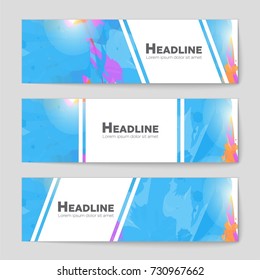 Abstract vector layout background set. For art template design, list, front page, mockup brochure theme style, banner, idea, cover, booklet, print, flyer, book, blank, card, ad, sign, sheet, a4