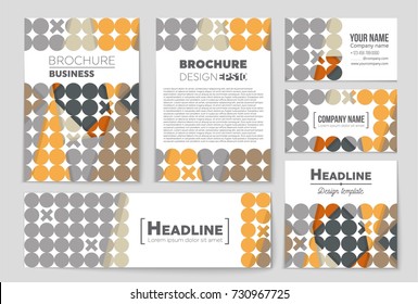 Abstract vector layout background set. For art template design, list, front page, mockup brochure theme style, banner, idea, cover, booklet, print, flyer, book, blank, card, ad, sign, sheet,, a4.