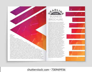 Abstract vector layout background set. For art template design, list, front page, mockup brochure theme style, banner, idea, cover, booklet, print, flyer, book, blank, card, ad, sign, sheet, a4