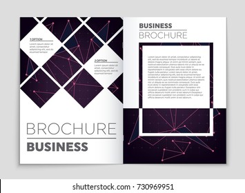 Abstract vector layout background set. For art template design, list, front page, mockup brochure theme style, banner, idea, cover, booklet, print, flyer, book, blank, card, ad, sign, sheet, a4.