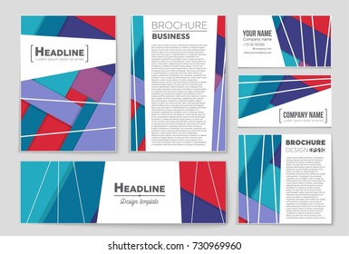 Abstract vector layout background set. For art template design, list, front page, mockup brochure theme style, banner, idea, cover, booklet, print, flyer, book, blank, card, ad, sign, sheet,, a4.