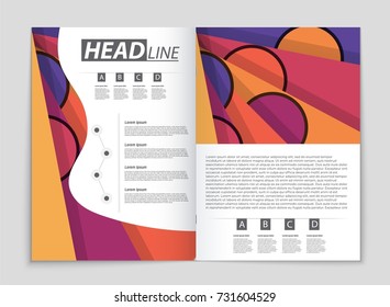 Abstract vector layout background set. For art template design, list, front page, mockup brochure theme style, banner, idea, cover, booklet, print, flyer, book, blank, card, ad, sign, sheet,, a4.