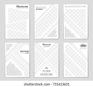 Abstract vector layout background set. For art template design, list, front page, mockup brochure theme style, banner, idea, cover, booklet, print, flyer, book, blank, card, ad, sign, sheet, a4