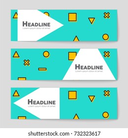 Abstract vector layout background set. For art template design, list, front page, mockup brochure theme style, banner, idea, cover, booklet, print, flyer, book, blank, card, ad, sign, sheet, a4.