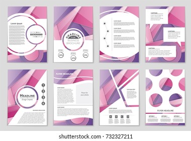 Abstract vector layout background set. For art template design, list, front page, mockup brochure theme style, banner, idea, cover, booklet, print, flyer, book, blank, card, ad, sign, sheet,, a4.