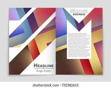 Abstract vector layout background set. For art template design, list, front page, mockup brochure theme style, banner, idea, cover, booklet, print, flyer, book, blank, card, ad, sign, sheet, a4