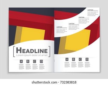 Abstract vector layout background set. For art template design, list, front page, mockup brochure theme style, banner, idea, cover, booklet, print, flyer, book, blank, card, ad, sign, sheet,, a4.