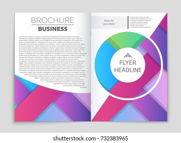 Abstract vector layout background set. For art template design, list, front page, mockup brochure theme style, banner, idea, cover, booklet, print, flyer, book, blank, card, ad, sign, sheet,, a4.