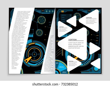 Abstract vector layout background set. For art template design, list, front page, mockup brochure theme style, banner, idea, cover, booklet, print, flyer, book, blank, card, ad, sign, sheet, a4.