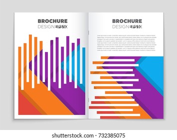 Abstract vector layout background set. For art template design, list, front page, mockup brochure theme style, banner, idea, cover, booklet, print, flyer, book, blank, card, ad, sign, sheet,, a4.