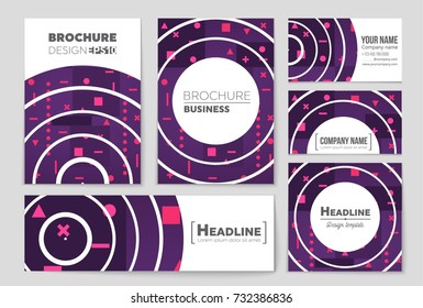 Abstract vector layout background set. For art template design, list, front page, mockup brochure theme style, banner, idea, cover, booklet, print, flyer, book, blank, card, ad, sign, sheet, a4.