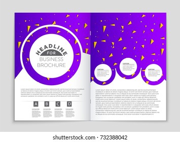 Abstract vector layout background set. For art template design, list, front page, mockup brochure theme style, banner, idea, cover, booklet, print, flyer, book, blank, card, ad, sign, sheet, a4