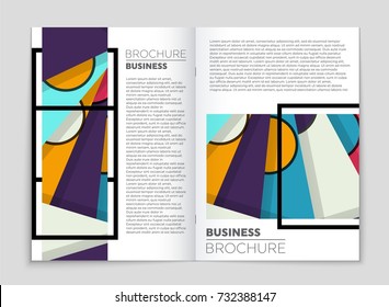 Abstract vector layout background set. For art template design, list, front page, mockup brochure theme style, banner, idea, cover, booklet, print, flyer, book, blank, card, ad, sign, sheet,, a4.