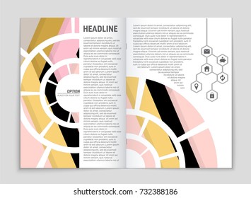 Abstract vector layout background set. For art template design, list, front page, mockup brochure theme style, banner, idea, cover, booklet, print, flyer, book, blank, card, ad, sign, sheet,, a4.
