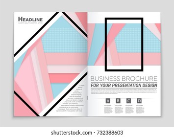 Abstract vector layout background set. For art template design, list, front page, mockup brochure theme style, banner, idea, cover, booklet, print, flyer, book, blank, card, ad, sign, sheet,, a4.