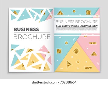 Abstract vector layout background set. For art template design, list, front page, mockup brochure theme style, banner, idea, cover, booklet, print, flyer, book, blank, card, ad, sign, sheet, a4