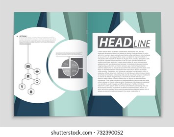 Abstract vector layout background set. For art template design, list, front page, mockup brochure theme style, banner, idea, cover, booklet, print, flyer, book, blank, card, ad, sign, sheet,, a4.