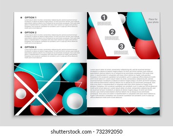 Abstract vector layout background set. For art template design, list, front page, mockup brochure theme style, banner, idea, cover, booklet, print, flyer, book, blank, card, ad, sign, sheet, a4.