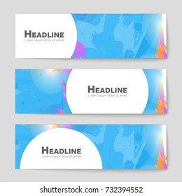 Abstract vector layout background set. For art template design, list, front page, mockup brochure theme style, banner, idea, cover, booklet, print, flyer, book, blank, card, ad, sign, sheet, a4