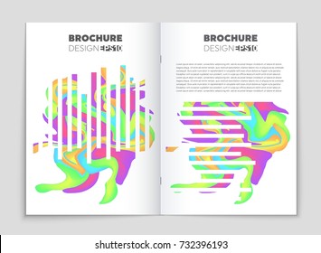 Abstract vector layout background set. For art template design, list, front page, mockup brochure theme style, banner, idea, cover, booklet, print, flyer, book, blank, card, ad, sign, sheet, a4