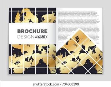 Abstract vector layout background set. For art template design, list, front page, mockup brochure theme style, banner, idea, cover, booklet, print, flyer, book, blank, card, ad, sign, sheet, a4.