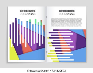 Abstract vector layout background set. For art template design, list, front page, mockup brochure theme style, banner, idea, cover, booklet, print, flyer, book, blank, card, ad, sign, sheet,, a4.