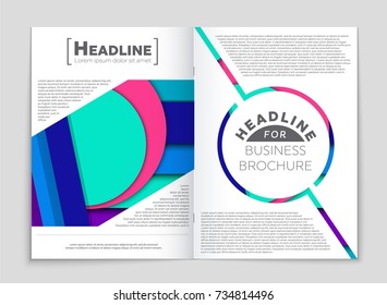 Abstract vector layout background set. For art template design, list, front page, mockup brochure theme style, banner, idea, cover, booklet, print, flyer, book, blank, card, ad, sign, sheet,, a4.