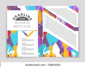 Abstract vector layout background set. For art template design, list, front page, mockup brochure theme style, banner, idea, cover, booklet, print, flyer, book, blank, card, ad, sign, sheet, a4