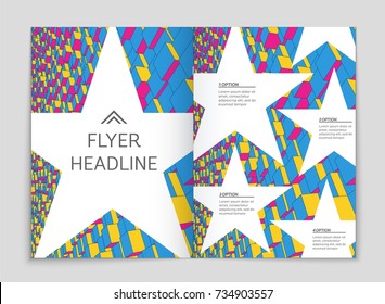 Abstract vector layout background set. For art template design, list, front page, mockup brochure theme style, banner, idea, cover, booklet, print, flyer, book, blank, card, ad, sign, sheet, a4