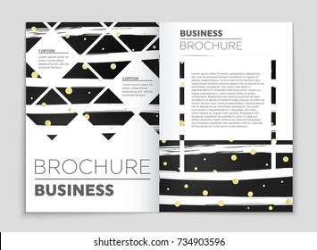 Abstract vector layout background set. For art template design, list, front page, mockup brochure theme style, banner, idea, cover, booklet, print, flyer, book, blank, card, ad, sign, sheet, a4