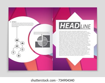 Abstract vector layout background set. For art template design, list, front page, mockup brochure theme style, banner, idea, cover, booklet, print, flyer, book, blank, card, ad, sign, sheet,, a4.