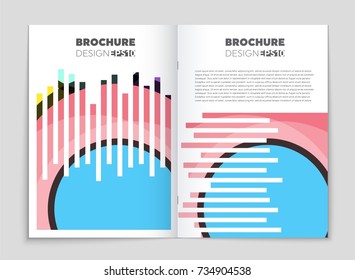 Abstract vector layout background set. For art template design, list, front page, mockup brochure theme style, banner, idea, cover, booklet, print, flyer, book, blank, card, ad, sign, sheet,, a4.