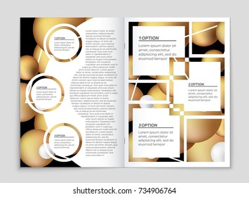 Abstract vector layout background set. For art template design, list, front page, mockup brochure theme style, banner, idea, cover, booklet, print, flyer, book, blank, card, ad, sign, sheet, a4.