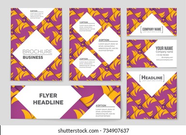 Abstract vector layout background set. For art template design, list, front page, mockup brochure theme style, banner, idea, cover, booklet, print, flyer, book, blank, card, ad, sign, sheet, a4.