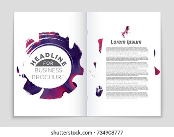 Abstract vector layout background set. For art template design, list, front page, mockup brochure theme style, banner, idea, cover, booklet, print, flyer, book, blank, card, ad, sign, sheet, a4