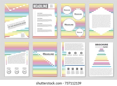 Abstract vector layout background set. For art template design, list, front page, mockup brochure theme style, banner, idea, cover, booklet, print, flyer, book, blank, card, ad, sign, sheet, a4.