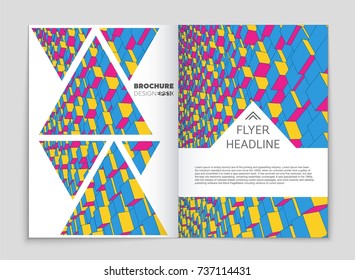 Abstract vector layout background set. For art template design, list, front page, mockup brochure theme style, banner, idea, cover, booklet, print, flyer, book, blank, card, ad, sign, sheet, a4