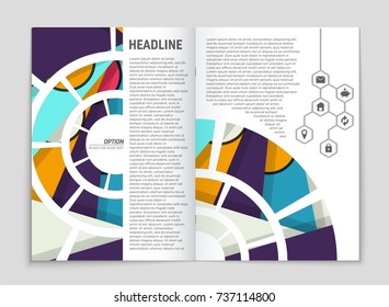 Abstract vector layout background set. For art template design, list, front page, mockup brochure theme style, banner, idea, cover, booklet, print, flyer, book, blank, card, ad, sign, sheet,, a4.