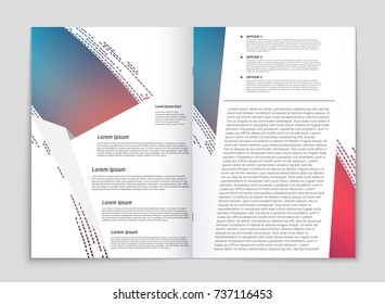 Abstract vector layout background set. For art template design, list, front page, mockup brochure theme style, banner, idea, cover, booklet, print, flyer, book, blank, card, ad, sign, sheet, a4.