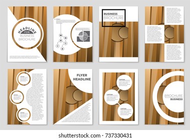 Abstract vector layout background set. For art template design, list, front page, mockup brochure theme style, banner, idea, cover, booklet, print, flyer, book, blank, card, ad, sign, sheet,, a4.
