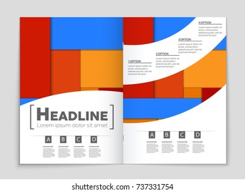 Abstract vector layout background set. For art template design, list, front page, mockup brochure theme style, banner, idea, cover, booklet, print, flyer, book, blank, card, ad, sign, sheet,, a4.