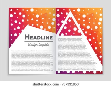 Abstract vector layout background set. For art template design, list, front page, mockup brochure theme style, banner, idea, cover, booklet, print, flyer, book, blank, card, ad, sign, sheet, a4