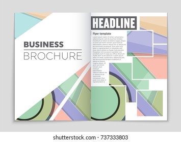 Abstract vector layout background set. For art template design, list, front page, mockup brochure theme style, banner, idea, cover, booklet, print, flyer, book, blank, card, ad, sign, sheet,, a4.
