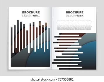 Abstract vector layout background set. For art template design, list, front page, mockup brochure theme style, banner, idea, cover, booklet, print, flyer, book, blank, card, ad, sign, sheet,, a4.