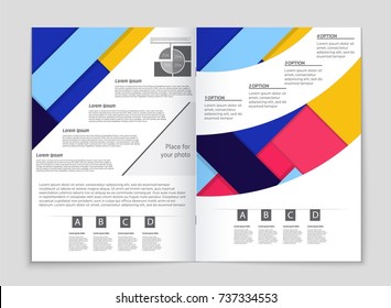 Abstract vector layout background set. For art template design, list, front page, mockup brochure theme style, banner, idea, cover, booklet, print, flyer, book, blank, card, ad, sign, sheet,, a4.