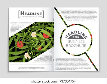 Abstract vector layout background set. For art template design, list, front page, mockup brochure theme style, banner, idea, cover, booklet, print, flyer, book, blank, card, ad, sign, sheet, a4
