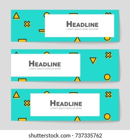 Abstract vector layout background set. For art template design, list, front page, mockup brochure theme style, banner, idea, cover, booklet, print, flyer, book, blank, card, ad, sign, sheet, a4.